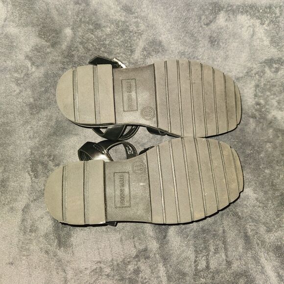 Steve Madden Kids Jecho Fisherman Sandals Shoes Black Size 11 - Picture 5 of 6